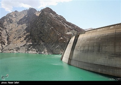 وضعیت بحرانی سد امیرکبیر کرج