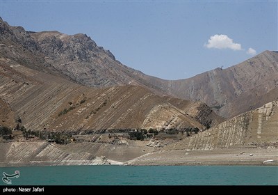 وضعیت بحرانی سد امیرکبیر کرج