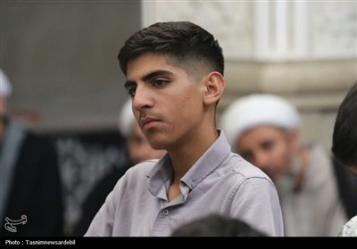 دیدارهای صمیمانه آیت‌الله عاملی با فعالان مصلای امام(ره) و طلاب جدید اردبیل