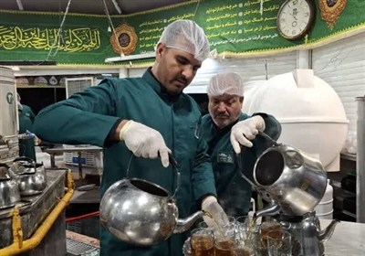 ملاير،چاي،خدمت،كشيك،زائران