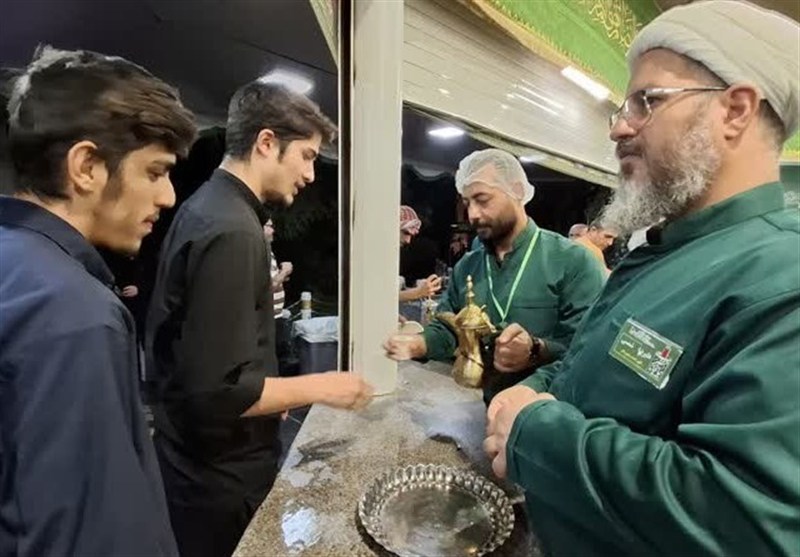 ملاير،چاي،خدمت،كشيك،زائران