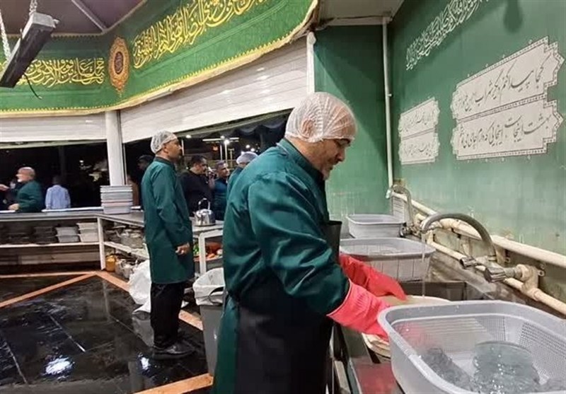 ملاير،چاي،خدمت،كشيك،زائران
