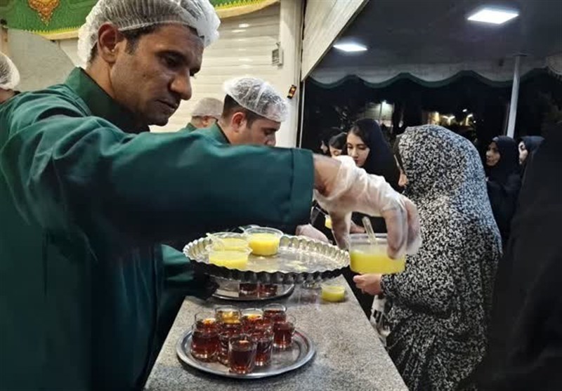 ملاير،چاي،خدمت،كشيك،زائران