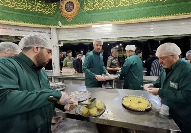 ملاير،چاي،خدمت،كشيك،زائران