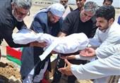 کودک‌کشی با امضای اسرائیل در زاهدان/ پیکر بهشتی نوزاد 7 ماهه بلوچ به خاک سپرده شد+ عکس