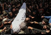 تشییع پیکر شهدای حمله تروریستی به دادگستری زاهدان