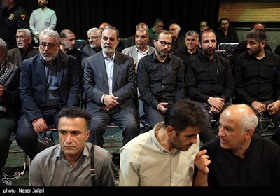 مراسم یادبود شهید غیب پرور