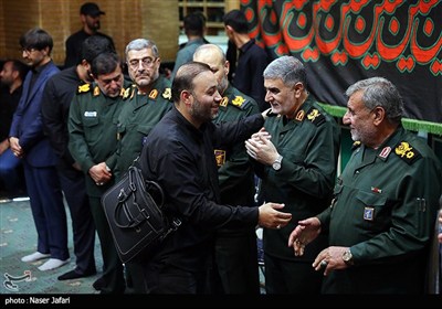 مراسم یادبود شهید غیب پرور