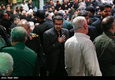 مراسم یادبود شهید غیب پرور