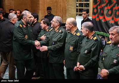 مراسم یادبود شهید غیب پرور