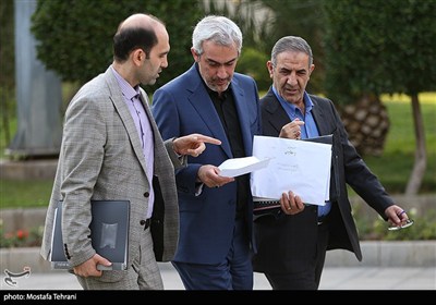 در حاشیه جلسه هیات دولت