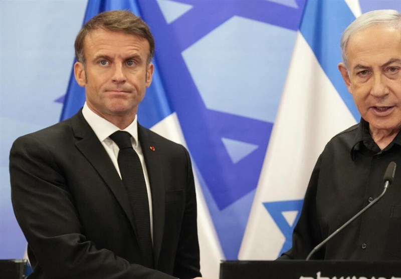 فلسطين،نتانياهو،فرانسه،امانوئل،كان،شناختن،غزه،رسميت،نوشت،اسرائيل