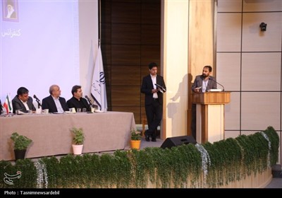 نشست خبری استاندار اردبیل به روایت تصویر
