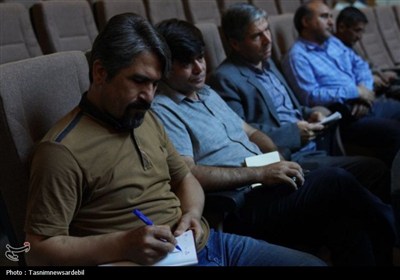 نشست خبری استاندار اردبیل به روایت تصویر