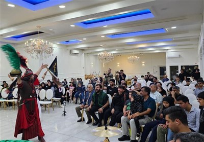 تعزيه،سيد،حسن،گروه،بروكسل،مقيم،بيت،اهل،استقبال