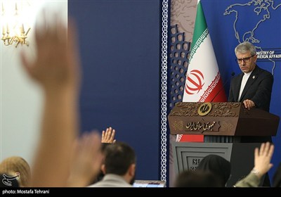  نشست خبری اسماعیل بقائی سخنگوی وزارت امور خارجه جمهوری اسلامی ایران 