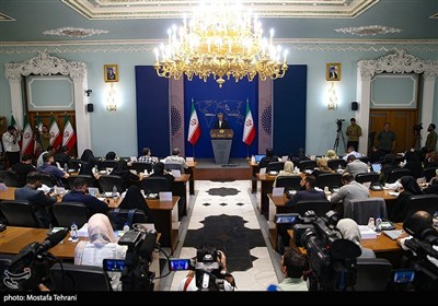  نشست خبری اسماعیل بقائی سخنگوی وزارت امور خارجه جمهوری اسلامی ایران 