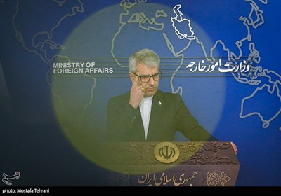  نشست خبری اسماعیل بقائی سخنگوی وزارت امور خارجه جمهوری اسلامی ایران