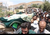 وداع باشکوه با چیاکو یوسفینژاد در سنندج/قهرمان ملی به خاک سپرده شد+تصویر
