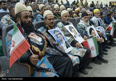 آیین گرامیداشت چهلمین روز شهادت فرماندهان ،‌دانشمندان و 88 لاله گلگون کفن استان لرستان