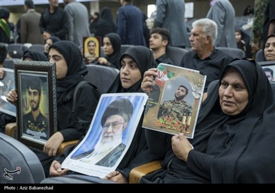 آیین گرامیداشت چهلمین روز شهادت فرماندهان ،‌دانشمندان و 88 لاله گلگون کفن استان لرستان