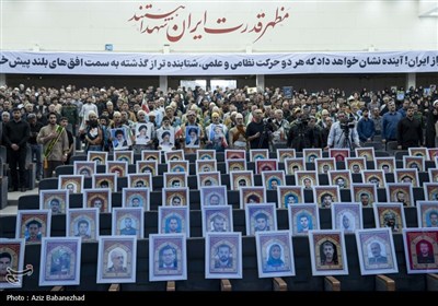 آیین گرامیداشت چهلمین روز شهادت فرماندهان ،‌دانشمندان و 88 لاله گلگون کفن استان لرستان