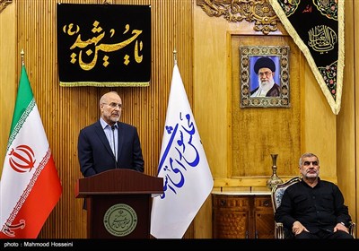 بدرقه رسمی رئیس مجلس در سفر به ژنو
