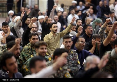 گرامیداشت شهدای پدافند هوایی ارتش در حرم بانوی کرامت