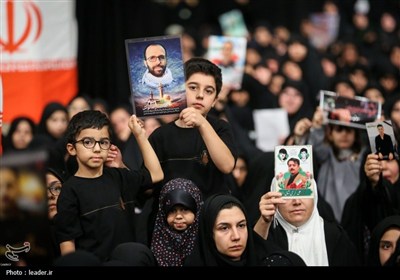 مراسم بزرگداشت شهدای جنگ تحمیلی اخیر با حضور رهبر معظم انقلاب