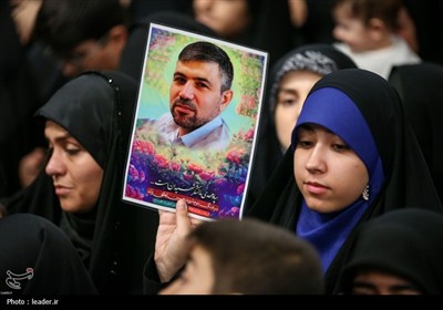 مراسم بزرگداشت شهدای جنگ تحمیلی اخیر با حضور رهبر معظم انقلاب