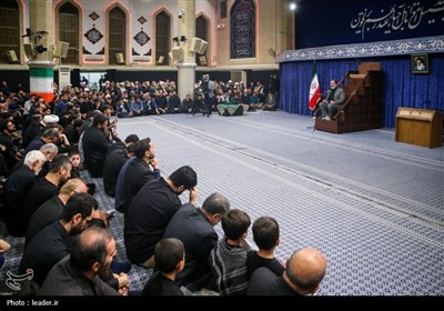 مراسم بزرگداشت شهدای جنگ تحمیلی اخیر با حضور رهبر معظم انقلاب