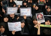 إقامة مراسم أربعین شهداء الحرب الأخیرة بحضور قائد الثورة الإسلامیة