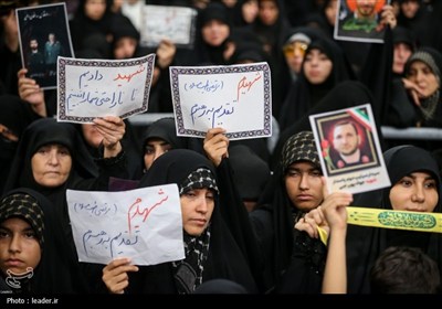 مراسم بزرگداشت شهدای جنگ تحمیلی اخیر با حضور رهبر معظم انقلاب