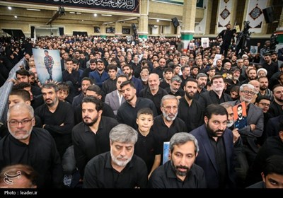 مراسم بزرگداشت شهدای جنگ تحمیلی اخیر با حضور رهبر معظم انقلاب