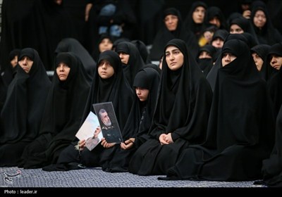 مراسم بزرگداشت شهدای جنگ تحمیلی اخیر با حضور رهبر معظم انقلاب