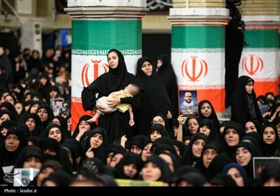 مراسم بزرگداشت شهدای جنگ تحمیلی اخیر با حضور رهبر معظم انقلاب