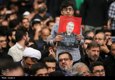 مراسم بزرگداشت شهدای جنگ تحمیلی اخیر با حضور رهبر معظم انقلاب
