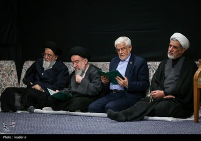 مراسم بزرگداشت شهدای جنگ تحمیلی اخیر با حضور رهبر معظم انقلاب