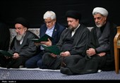إقامة مراسم أربعین شهداء الحرب الأخیرة بحضور قائد الثورة الإسلامیة