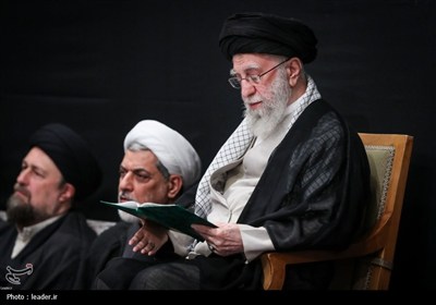 مراسم بزرگداشت شهدای جنگ تحمیلی اخیر با حضور رهبر معظم انقلاب