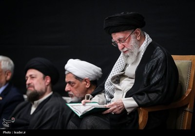 مراسم بزرگداشت شهدای جنگ تحمیلی اخیر با حضور رهبر معظم انقلاب