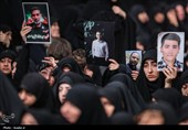 إقامة مراسم أربعین شهداء الحرب الأخیرة بحضور قائد الثورة الإسلامیة