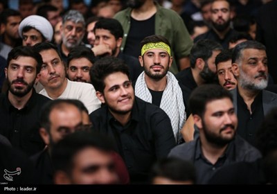 مراسم بزرگداشت شهدای جنگ تحمیلی اخیر با حضور رهبر معظم انقلاب