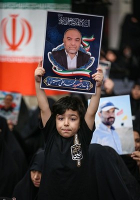 مراسم بزرگداشت شهدای جنگ تحمیلی اخیر با حضور رهبر معظم انقلاب