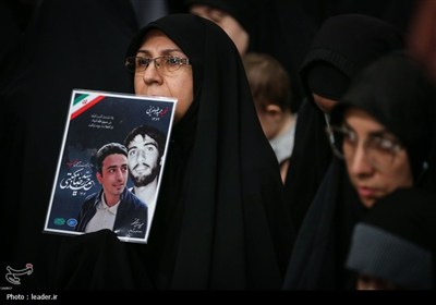مراسم بزرگداشت شهدای جنگ تحمیلی اخیر با حضور رهبر معظم انقلاب