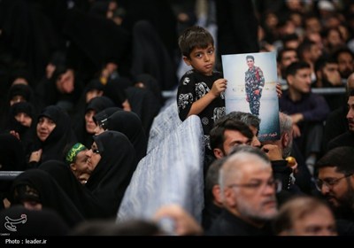 مراسم بزرگداشت شهدای جنگ تحمیلی اخیر با حضور رهبر معظم انقلاب