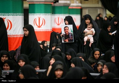 مراسم بزرگداشت شهدای جنگ تحمیلی اخیر با حضور رهبر معظم انقلاب