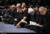 إقامة مراسم أربعین شهداء الحرب الأخیرة بحضور قائد الثورة الإسلامیة