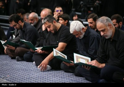 مراسم بزرگداشت شهدای جنگ تحمیلی اخیر با حضور رهبر معظم انقلاب