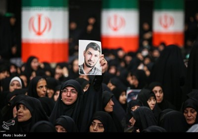 مراسم بزرگداشت شهدای جنگ تحمیلی اخیر با حضور رهبر معظم انقلاب